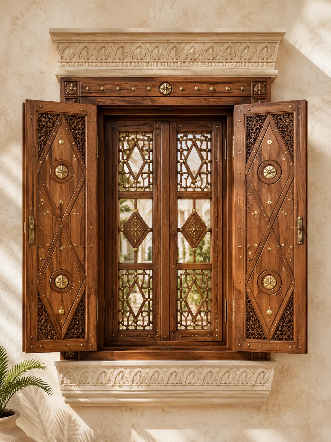 Wooden Windows example 5